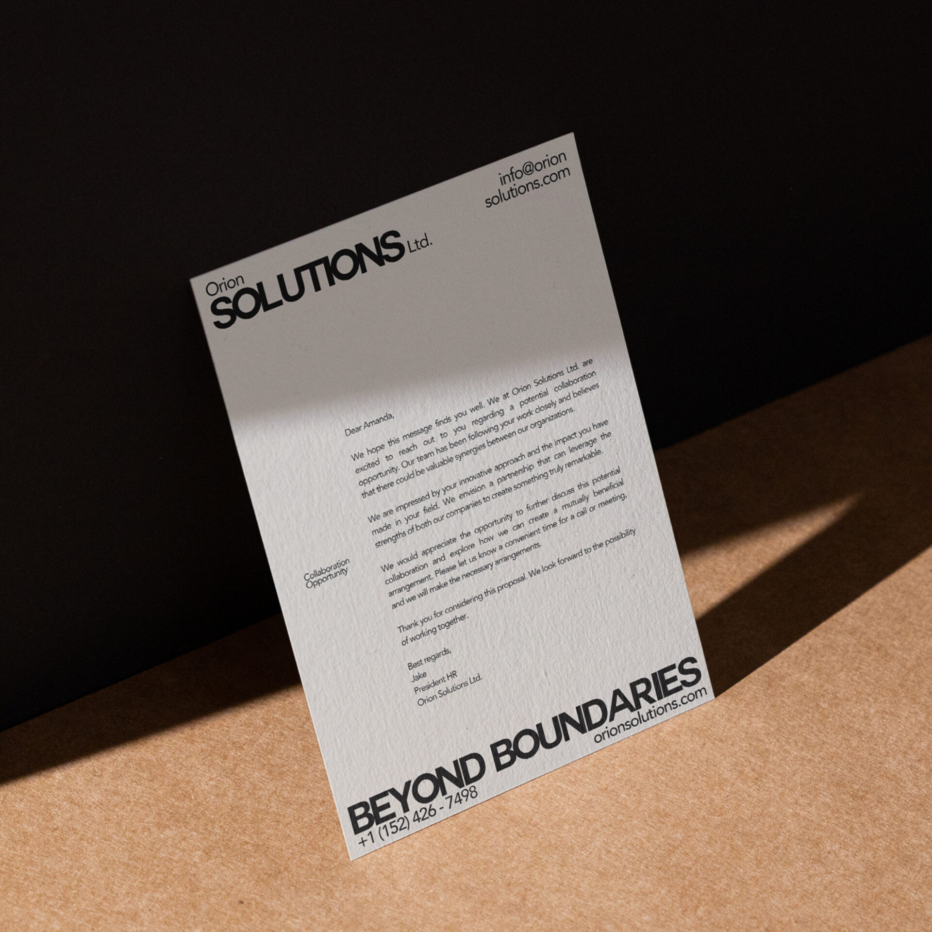 Best Letterhead Template Design Service